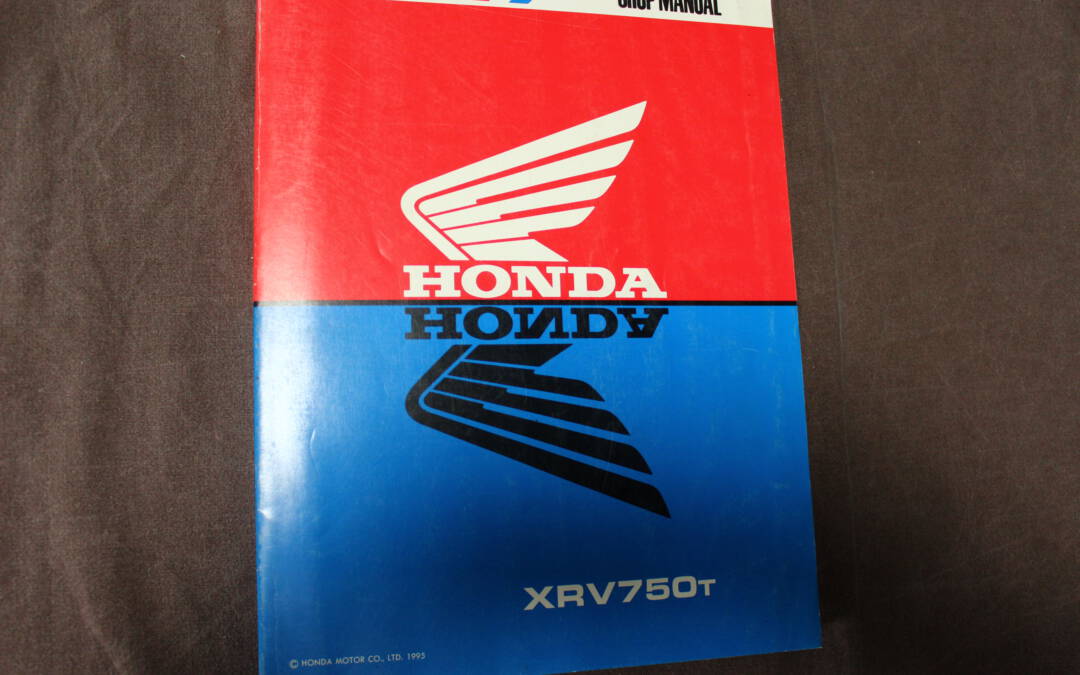 Honda XRV750 T 1995 Africa Twin motorcycle shop manual XRV 750