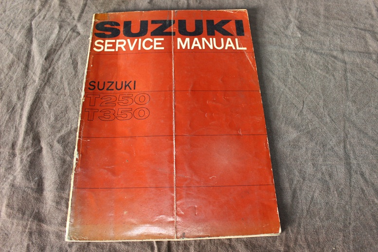 Suzuki T250 T350 Samurai motorcycle service manual